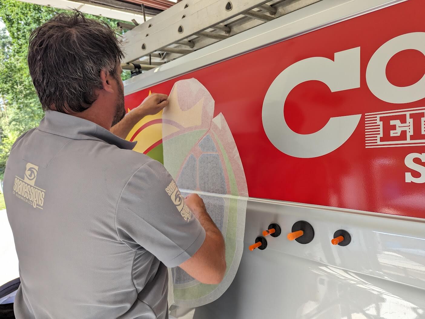 Soanes Signs of Norwich - Vehicle Graphics - Work Example 55